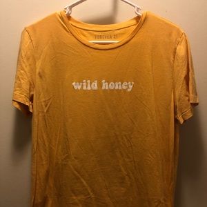 Yellow Wild Honey Graphic Tee